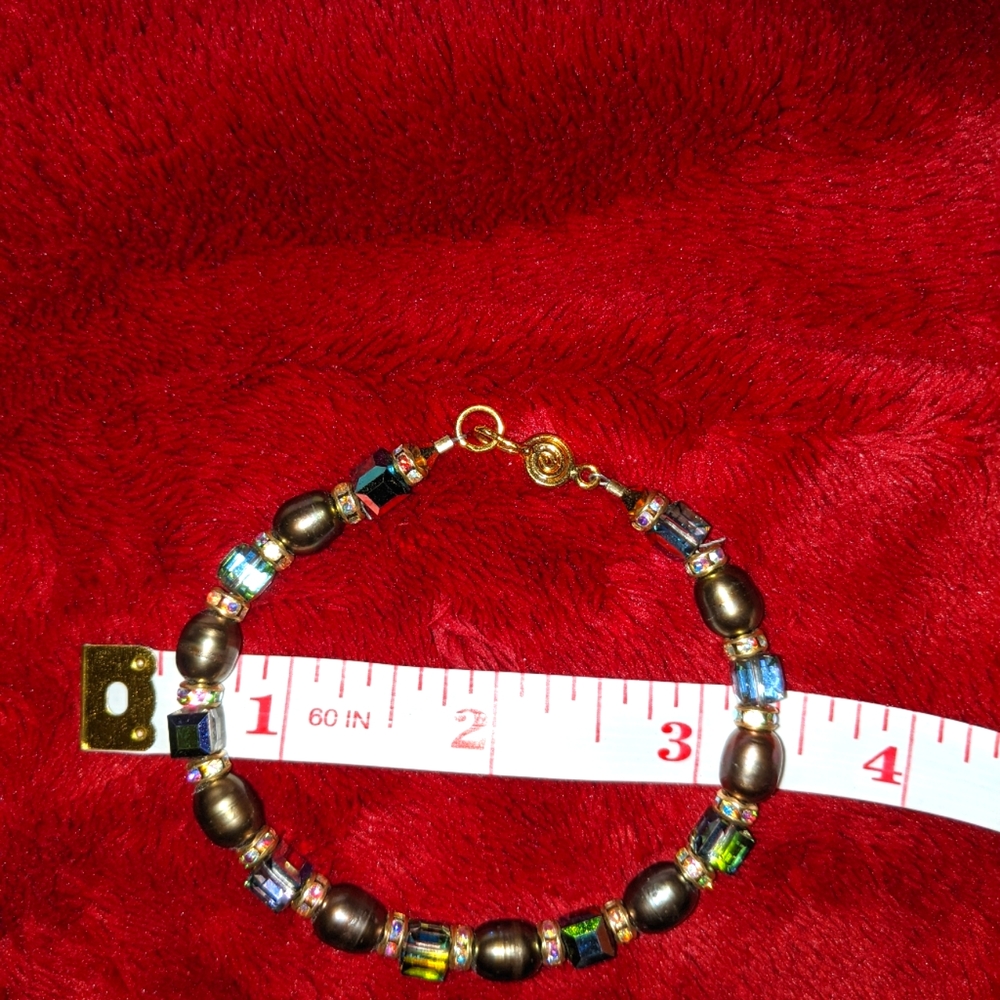 Handmade beaded bracelet